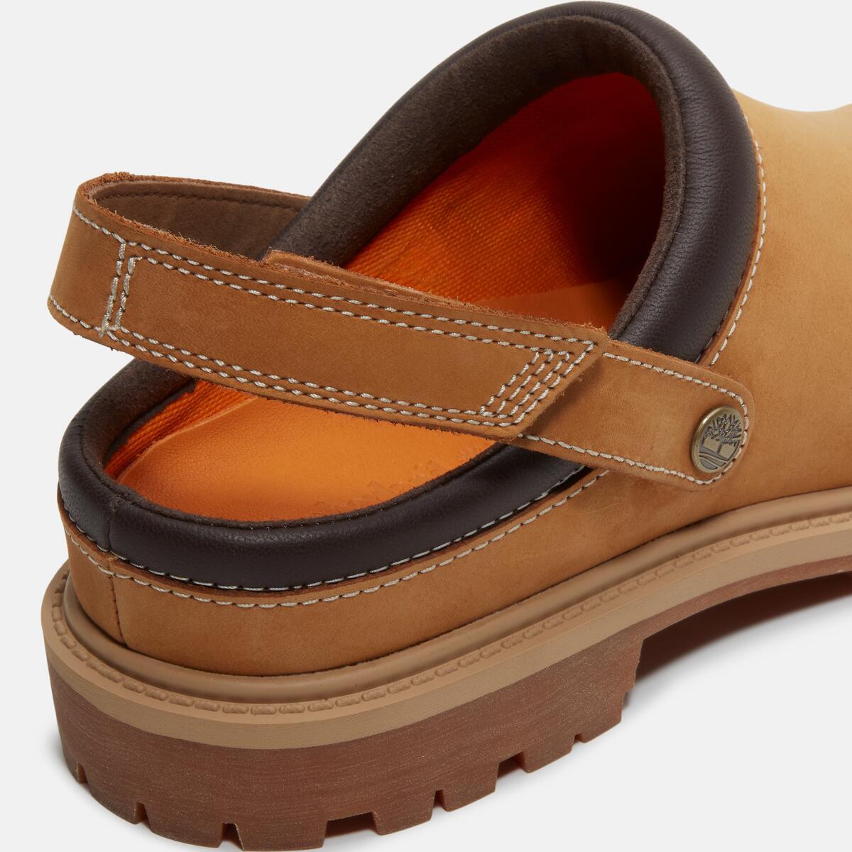TIMBERLAND Women's Premium Clog Wheat Nubuck - Image 7