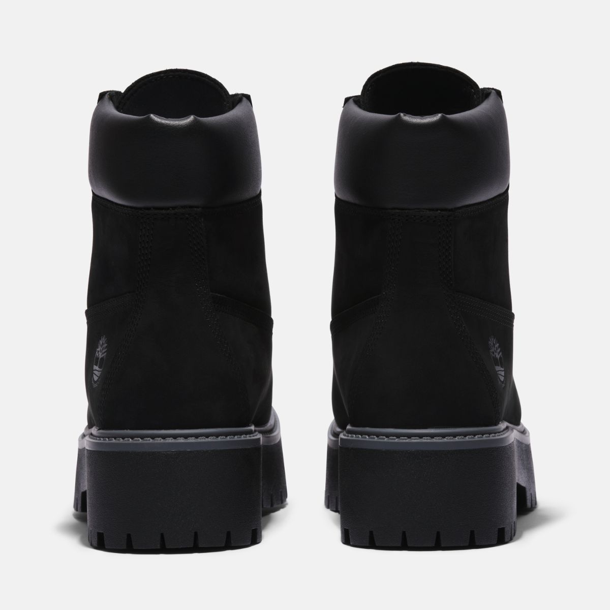 TIMBERLAND Women's Stone Street 6-Inch Waterproof Boot Black Nubuck - Image 5
