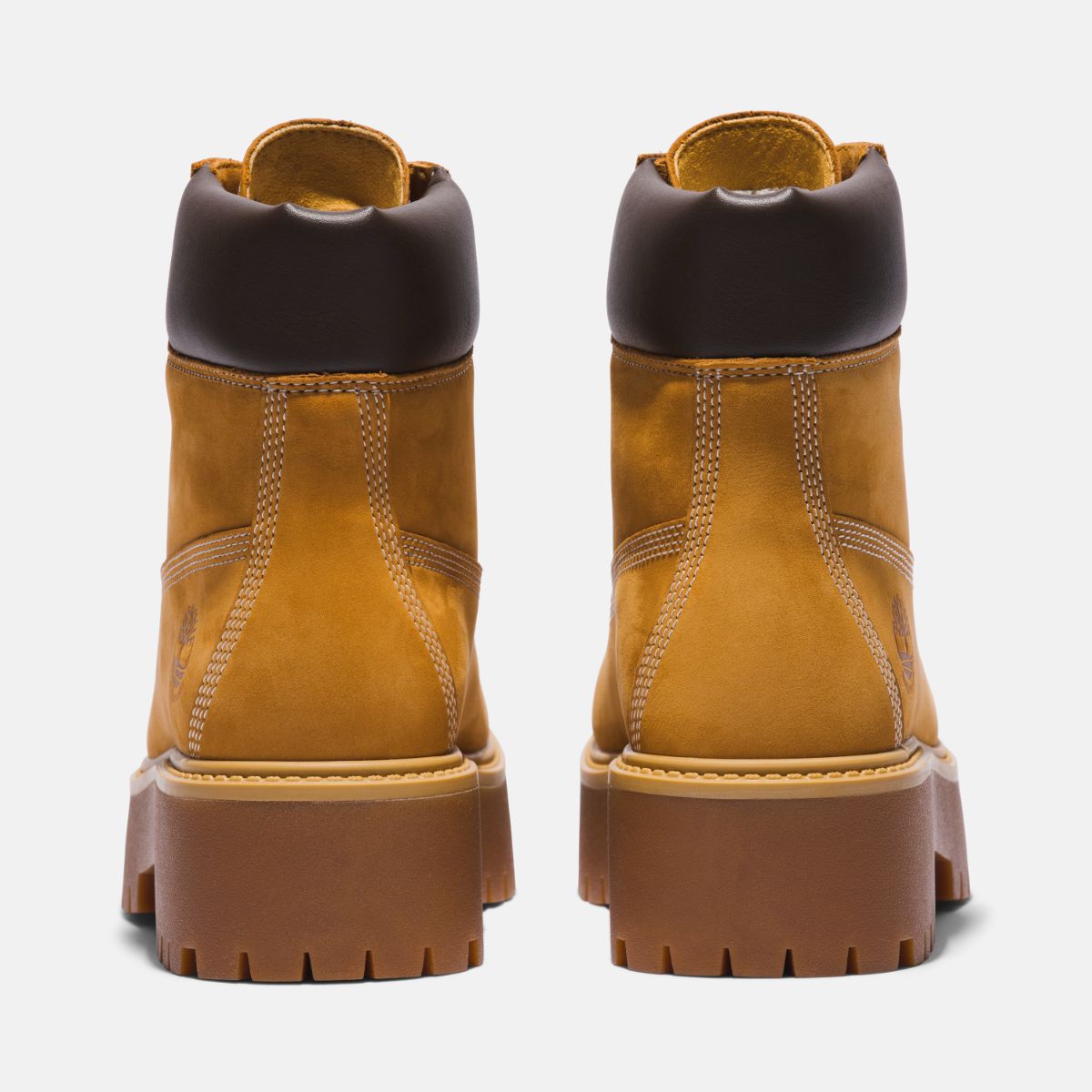 TIMBERLAND Women's Stone Sreet 6-Inch Waterproof Boot Wheat Nubuck - Image 5