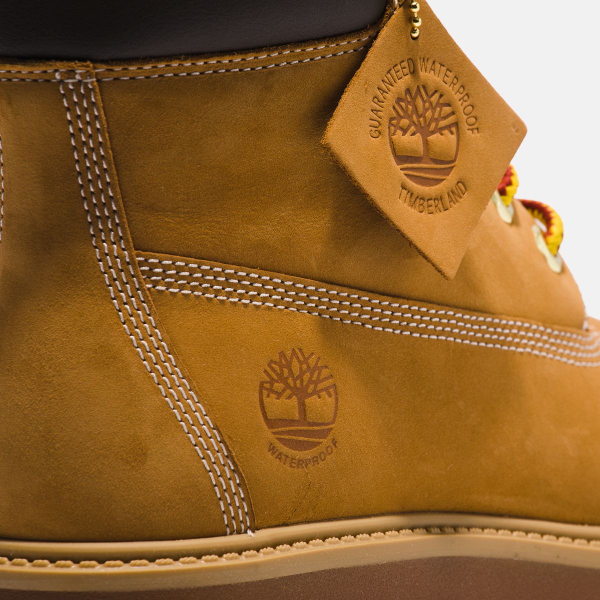 TIMBERLAND Women's Stone Sreet 6-Inch Waterproof Boot Wheat Nubuck - Image 7