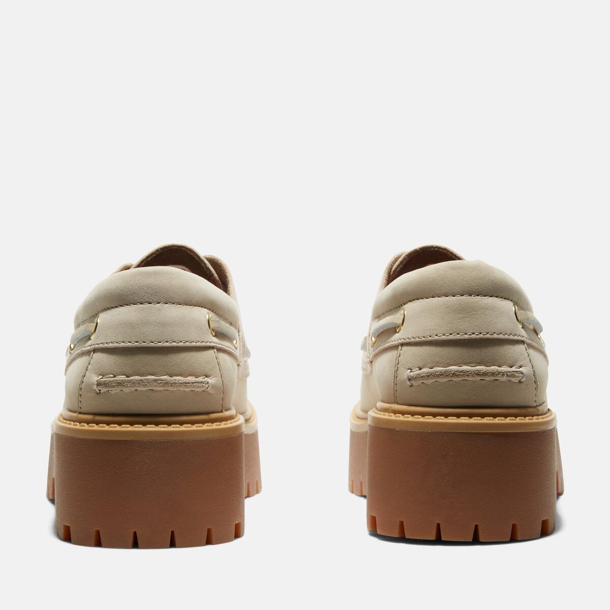 TIMBERLAND Women's Stone Street 3-Eye Lug Taupe - Image 5