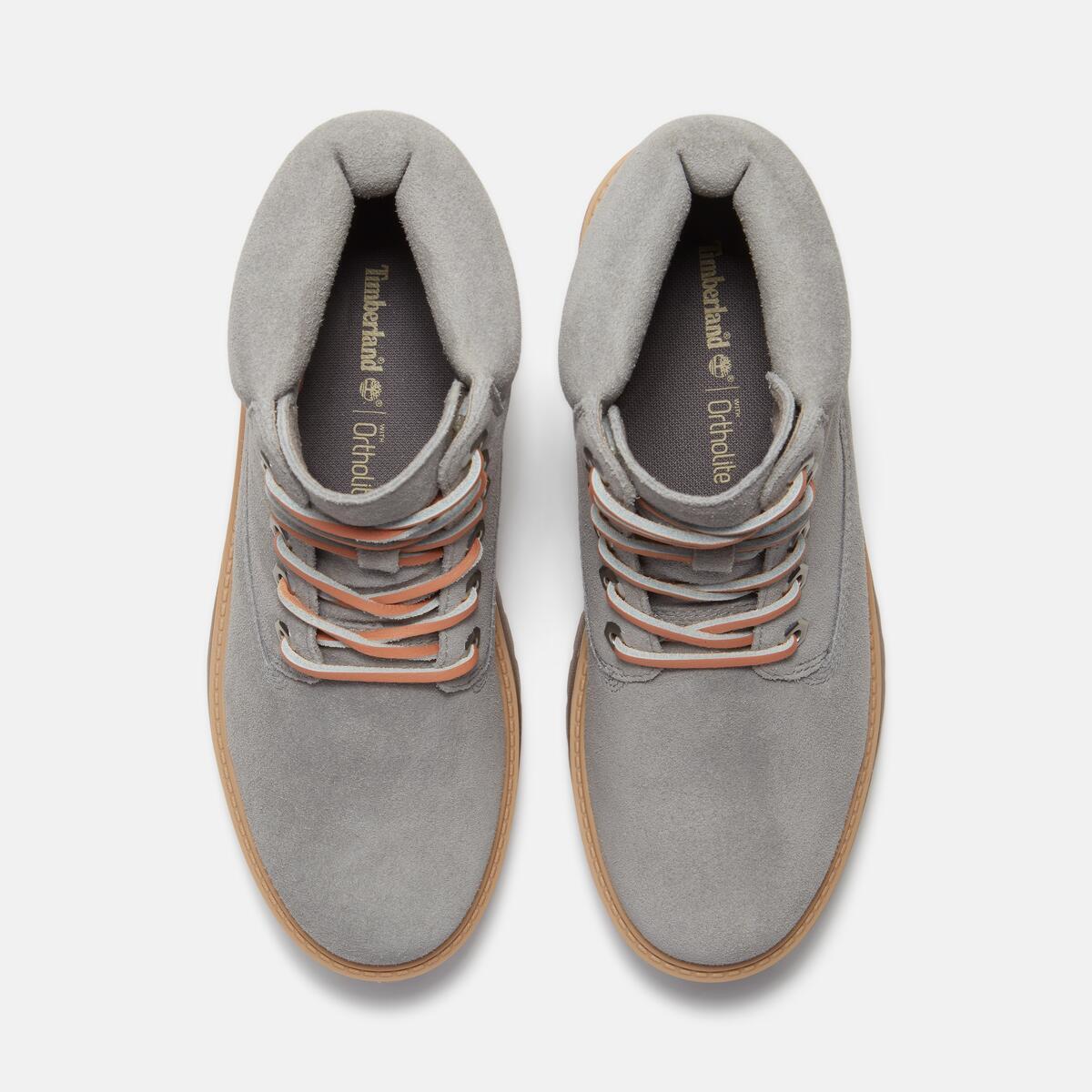 TIMBERLAND Women's Stone Street 6-Inch Boot Medium Grey Suede - Image 3