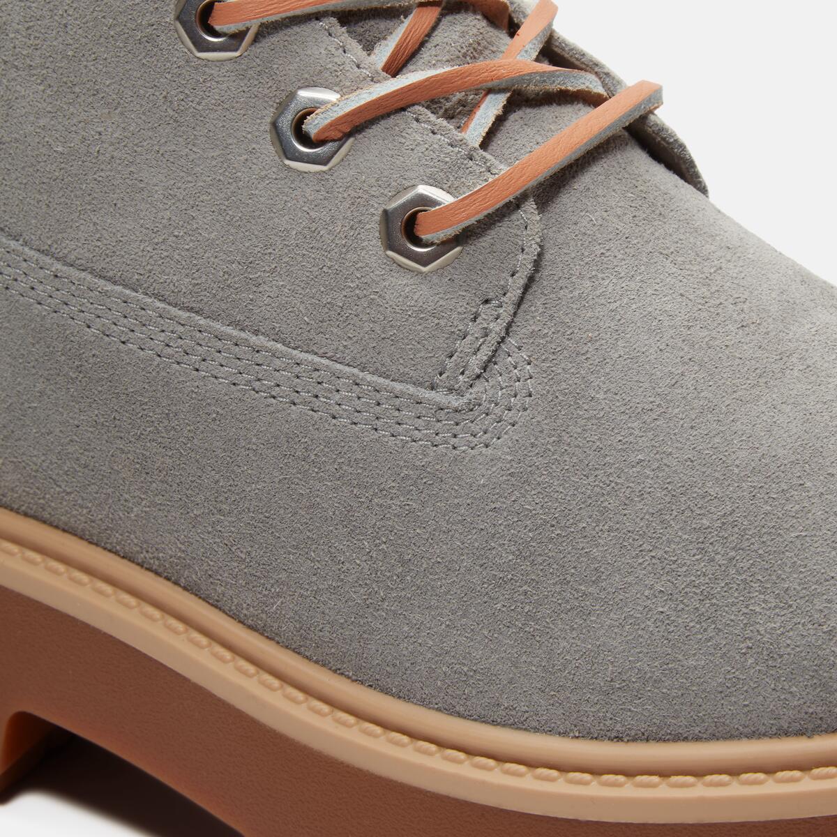 TIMBERLAND Women's Stone Street 6-Inch Boot Medium Grey Suede - Image 8