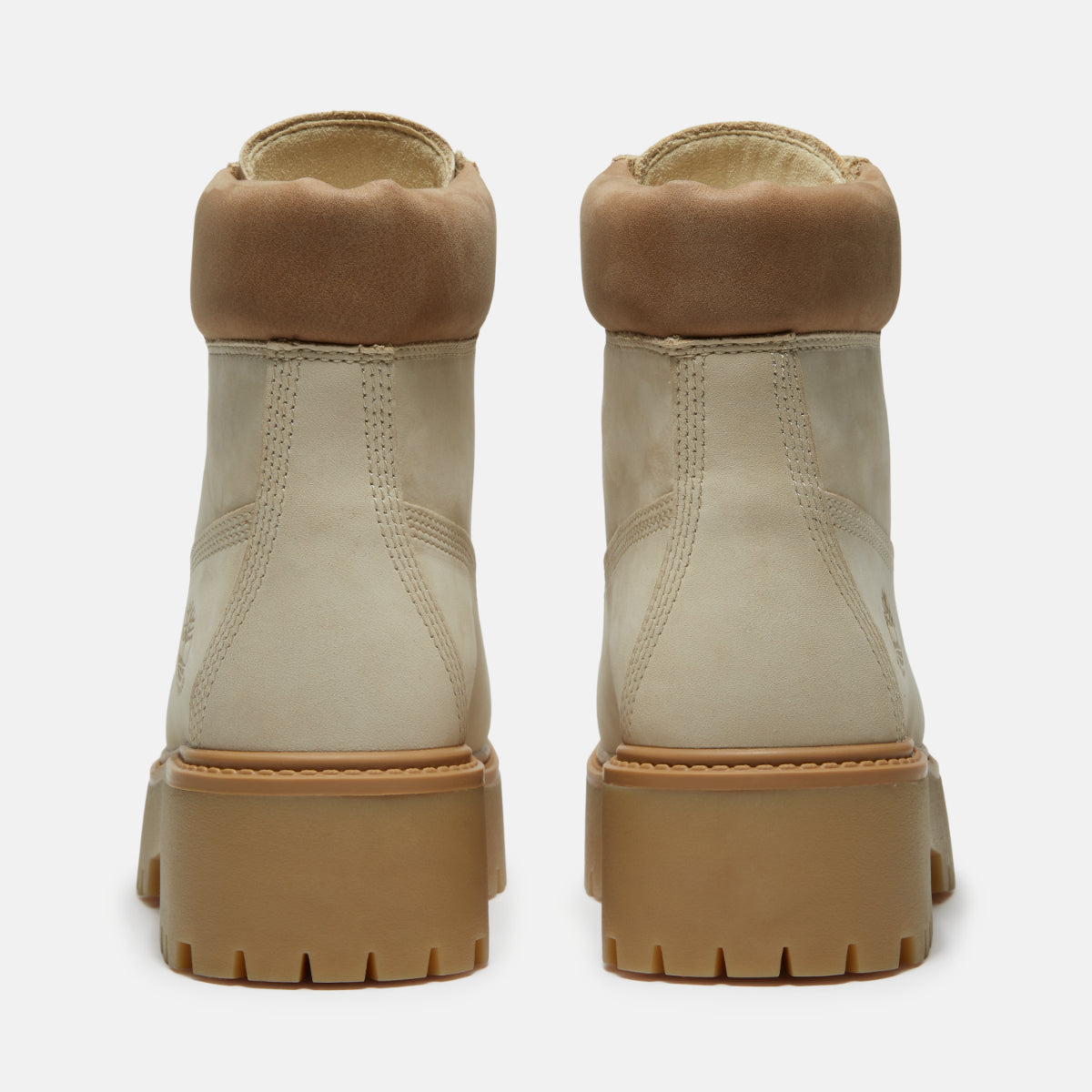TIMBERLAND Women's Stone Street 6-Inch Waterproof Boot Light Beige Nubuck - Image 4