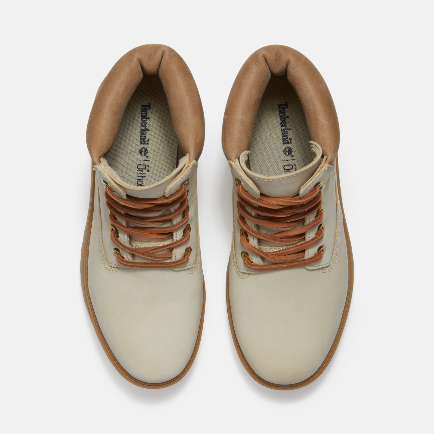 TIMBERLAND Women's Stone Street 6-Inch Waterproof Boot Light Beige Nubuck - Image 5