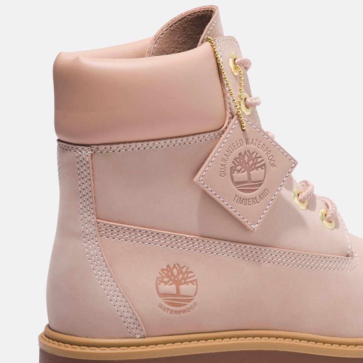 TIMBERLAND Women's Stone Street 6-Inch Waterproof Boot Rugby Tan - Image 7