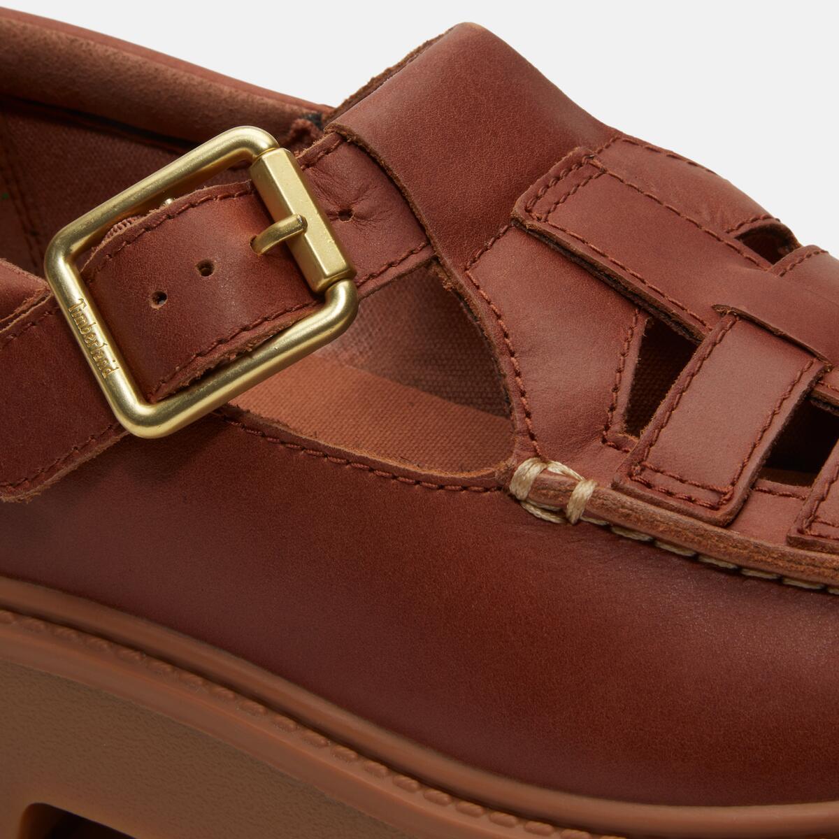 TIMBERLAND Women's Stone Street Buckle Rust Full Grain - Image 9