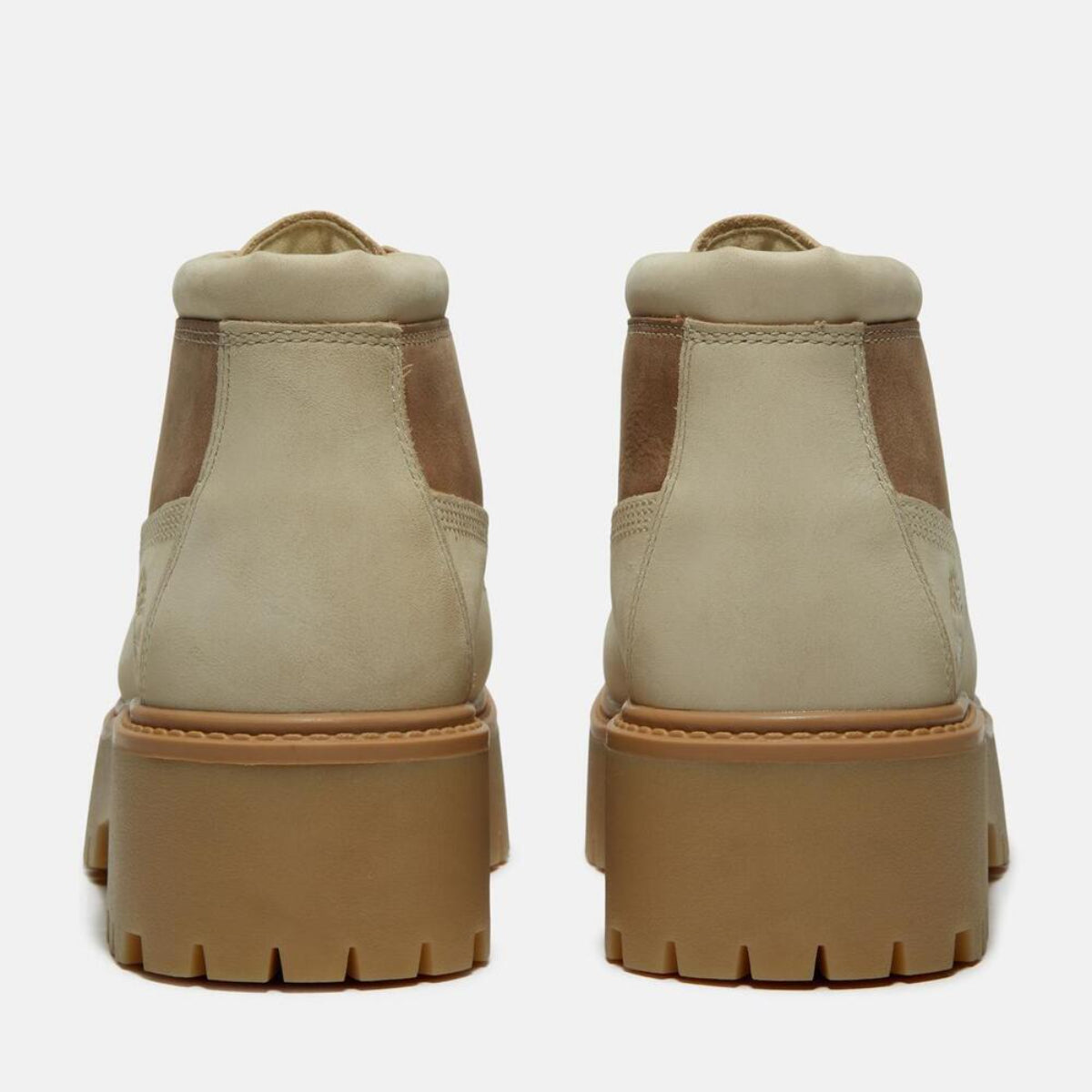 TIMBERLAND Women's Stone Street Waterproof Mid Light Beige Nubuck - Image 5