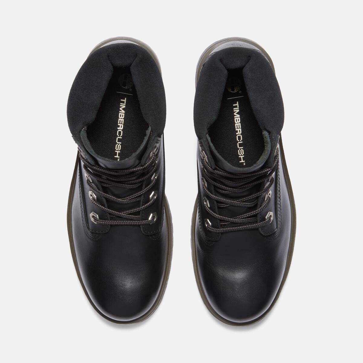 TIMBERLAND Women's Timberland 25 6-Inch Waterproof Boot Black Full Grain - Image 3