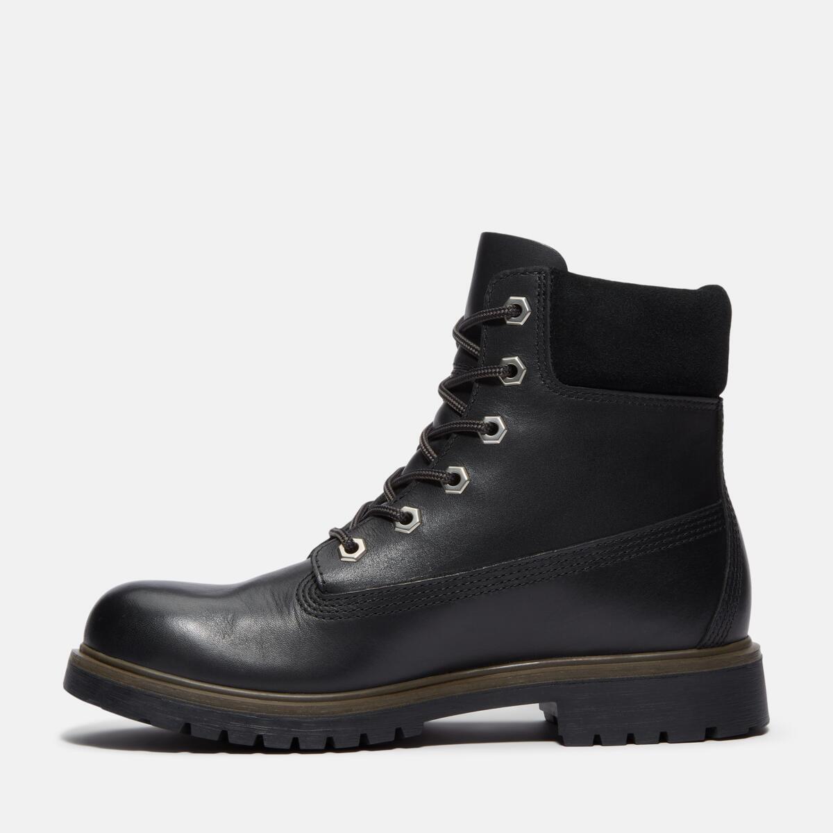 TIMBERLAND Women's Timberland 25 6-Inch Waterproof Boot Black Full Grain - Image 6