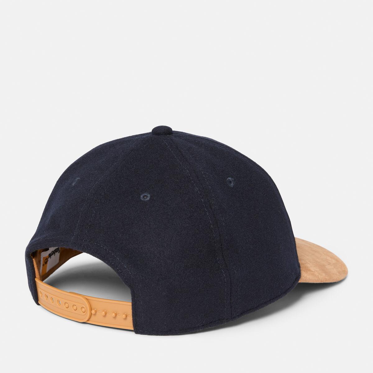 TIMBERLAND Wool Baseball Cap Peacoat - Image 2