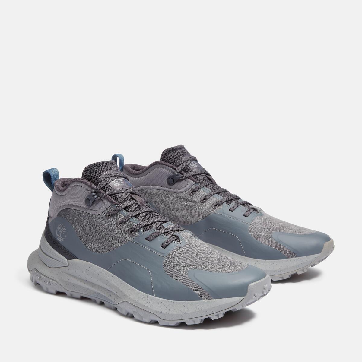TIMBERLAND Men's Motion Access Mid Light Grey Jacquard - Image 2