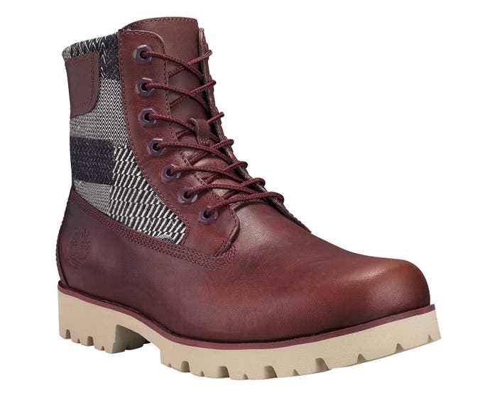 Kingspoint Leather and Fabric Boot