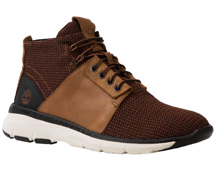 Men's Altimeter Fabric and Leather Chukka