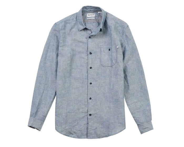 Men's Mill River Linen Chambray Shirt