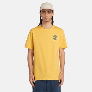 Timberland Men's Back Graphic Tee Mimosa