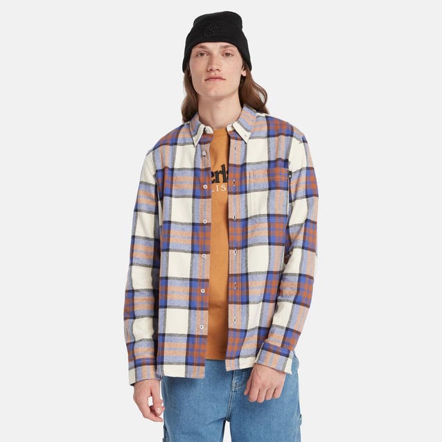 Men's Heavy Flannel Plaid Shirt