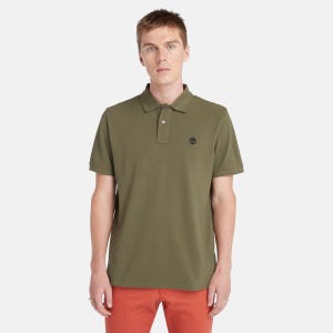 Timberland Men's Millers River Pique Polo Leaf Green