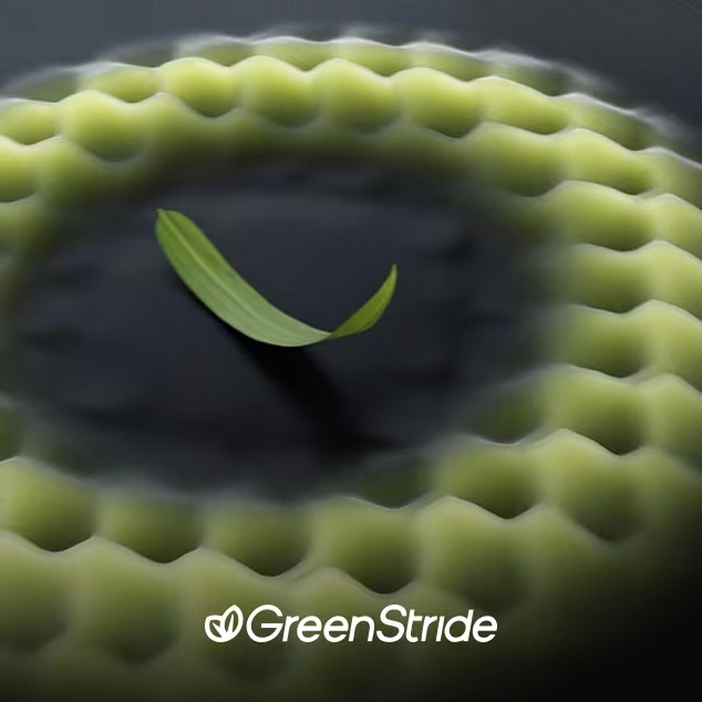 COMFORT. Greenstride™ technology provides cushion with every step.
